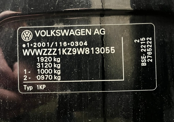 Volkswagen Golf Plus cena 20900 przebieg: 110500, rok produkcji 2008 z Szamocin małe 781